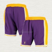 Pantalone Los Angeles Lakers Mitchell & Ness Violeta