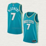 Camiseta Bryce Mcgowens NO 7 Charlotte Hornets Ciudad 2023-24 Verde