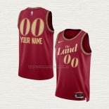 Camiseta Cleveland Cavaliers Personalizada Ciudad 2023-24 Rojo