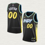 Camiseta Indiana Pacers Personalizada Ciudad 2023-24 Negro