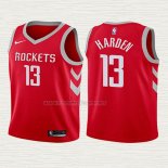 Camiseta James Harden NO 13 Nino Houston Rockets Icon 2017-18 Rojo
