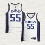 Camiseta Jason Williams NO 55 Sacramento Kings Association 2019-20 Blanco