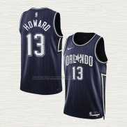 Camiseta Jett Howard NO 13 Orlando Magic Ciudad 2023-24 Azul