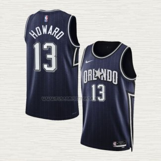 Camiseta Jett Howard NO 13 Orlando Magic Ciudad 2023-24 Azul