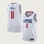 Camiseta John Wall NO 11 Los Angeles Clippers Association 2020-21 Blanco