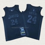 Camiseta Kobe Bryant NO 24 Los Angeles Lakers MVP Negro