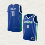 Camiseta Kyrie Irving NO 11 Nino Dallas Mavericks Ciudad 2022-23 Azul