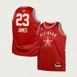 Camiseta LeBron James NO 23 Nino Los Angeles Lakers All Star 2024 Rojo