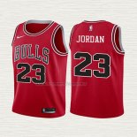 Camiseta Michael Jordan NO 23 Nino Chicago Bulls 2017-18 Rojo