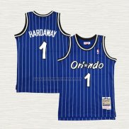 Camiseta Penny Hardaway NO 1 Nino Orlando Magic Mitchell & Ness 1994-95 Azul