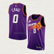 Camiseta Torrey Craig NO 0 Phoenix Suns Classic 2022-23 Violeta