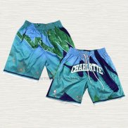 Pantalone Charlotte Hornets Just Don Verde