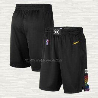 Pantalone Denver Nuggets Ciudad Edition 2019-20 Negro