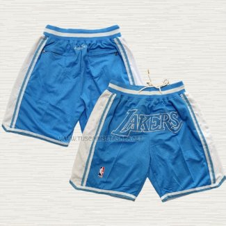 Pantalone Los Angeles Lakers Just Don Azul2