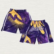 Pantalone Los Angeles Lakers Just Don Violeta