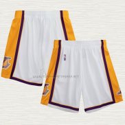 Pantalone Los Angeles Lakers Mitchell & Ness 2009-10 Blanco