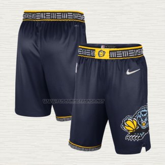 Pantalone Memphis Grizzlies Ciudad 2021-22 Azul