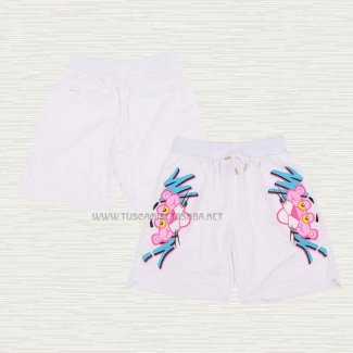 Pantalone Miami Heat Pink Panther Blanco