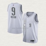 Camiseta D.J. Wilson NO 19 Oklahoma City Thunder Ciudad 2021-22 Blanco