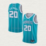 Camiseta Gordon Hayward NO 20 Charlotte Hornets Icon 2020-21 Verde