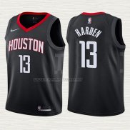 Camiseta James Harden NO 13 Nino Houston Rockets 2017-18 Negro