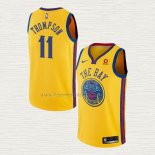 Camiseta Klay Thompson NO 11 Golden State Warriors Ciudad Amarillo