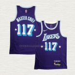 Camiseta NO 117 Los Angeles Lakers x X-BOX Master Chief Violeta