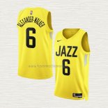 Camiseta Nickeil Alexander-Walker NO 6 Utah Jazz Icon 2022-23 Amarillo