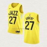 Camiseta Rudy Gobert NO 27 Utah Jazz Icon 2022-23 Amarillo