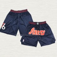 Pantalone Philadelphia 76ers Ciudad Just Don 2021-22 Azul