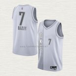 Camiseta Darius Bazley NO 7 Oklahoma City Thunder Ciudad 2021-22 Blanco