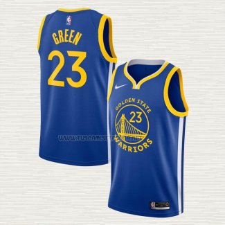 Camiseta Draymond Green NO 23 Golden State Warriors Icon Azul