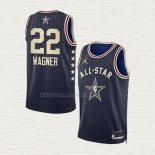 Camiseta Franz Wagner NO 22 Orlando Magic All Star 2024 Azul