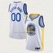 Camiseta Golden State Warriors Personalizada Association 2019-20 Blanco