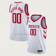 Camiseta Houston Rockets Personalizada Association Blanco