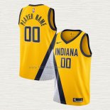 Camiseta Indiana Pacers Personalizada Statement 2019-20 Amarillo