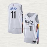 Camiseta Kyrie Irving NO 11 Brooklyn Nets Ciudad 2022-23 Blanco