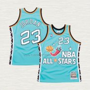 Camiseta Michael Jordan NO 23 Nino All Star 1996 Verde