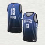 Camiseta Paul George NO 13 Los Angeles Clippers All Star 2023 Azul