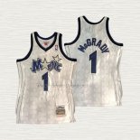 Camiseta Tracy McGrady NO 1 Orlando Magic Mitchell & Ness 2000-01 Blanco