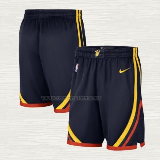 Pantalone Golden State Warriors Ciudad 2020-21 Azul