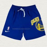 Pantalone Golden State Warriors Just Don Big Logo Azul