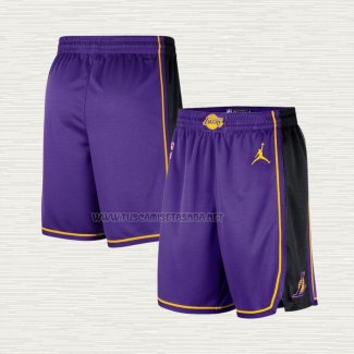 Pantalone Los Angeles Lakers Statement 2022-23 Violeta