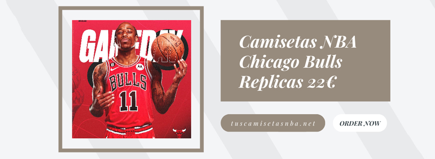 Camisetas NBA Chicago Bulls Replicas