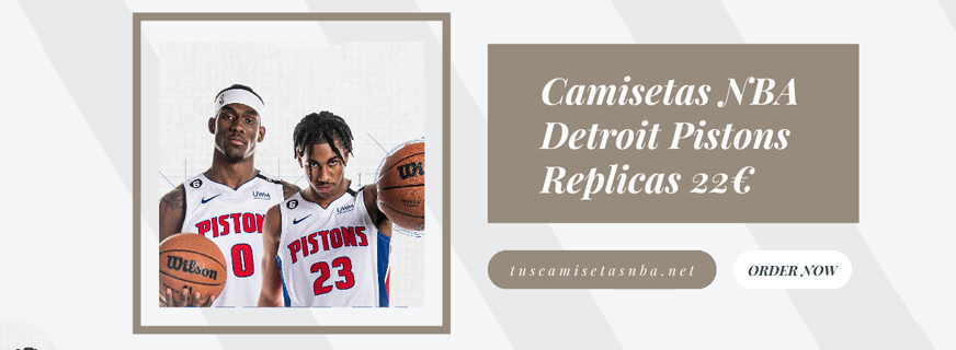 Camisetas NBA Detroit Pistons Replicas