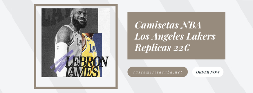 Camisetas NBA Los Angeles Lakers Replicas