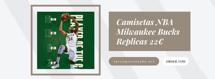 Camisetas NBA Milwaukee Bucks Replicas